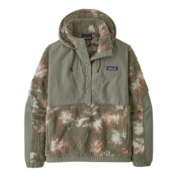 ⛺️ PATAGONIA 🏔️ Women's Medium Shelled Retro-X® Pullover Jacket Pine Green Camo - Picture 8 of 9